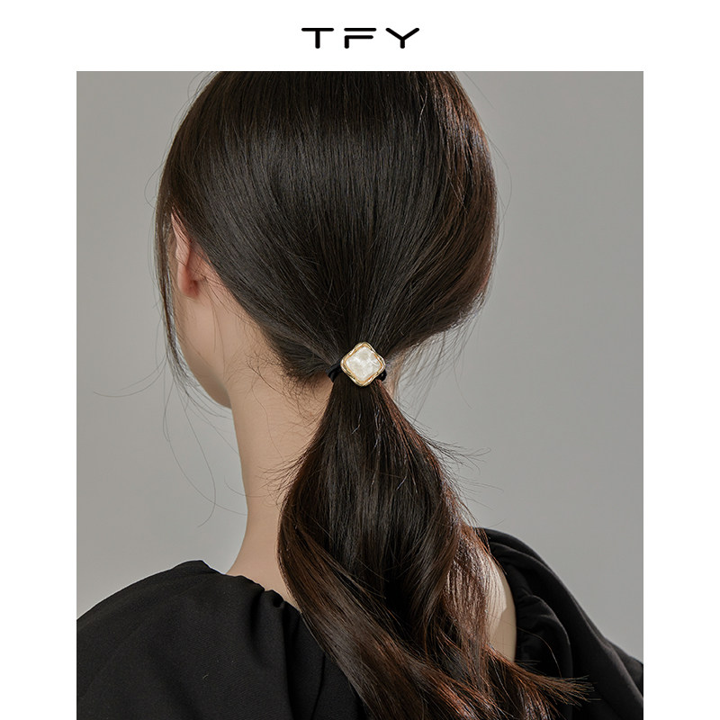 TFY几何方形头绳女春夏马尾皮套发绳发圈橡皮筋女扎头发饰头饰,饰品/流行首饰/时尚饰品新,发饰,淘宝优惠券,粉丝福利购,淘宝优惠卷