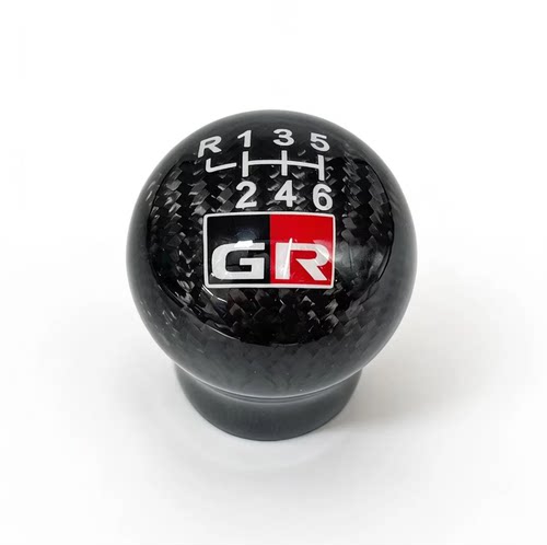 改装GR卡罗拉86 BRZ WRX STI改装碳纤维排挡头档把头倒挡上提6速