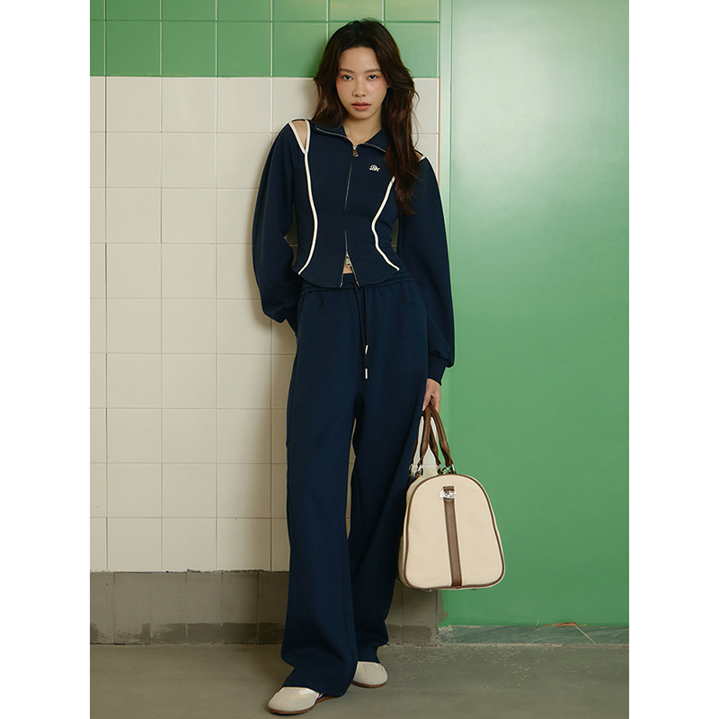 【昕怡粉丝专享】PINPINPLUS运动立领外套休闲PABEA220002Z