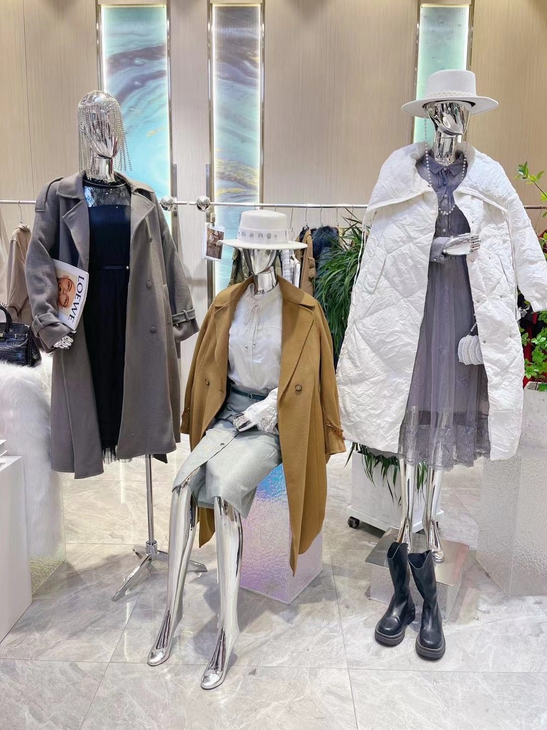 哥邦24秋冬 专柜撤柜正品牌折扣女装一手货源 直播实体拿货进货