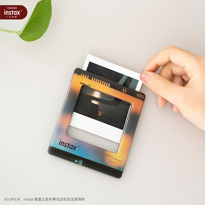 富士方形冰箱贴相框-映像