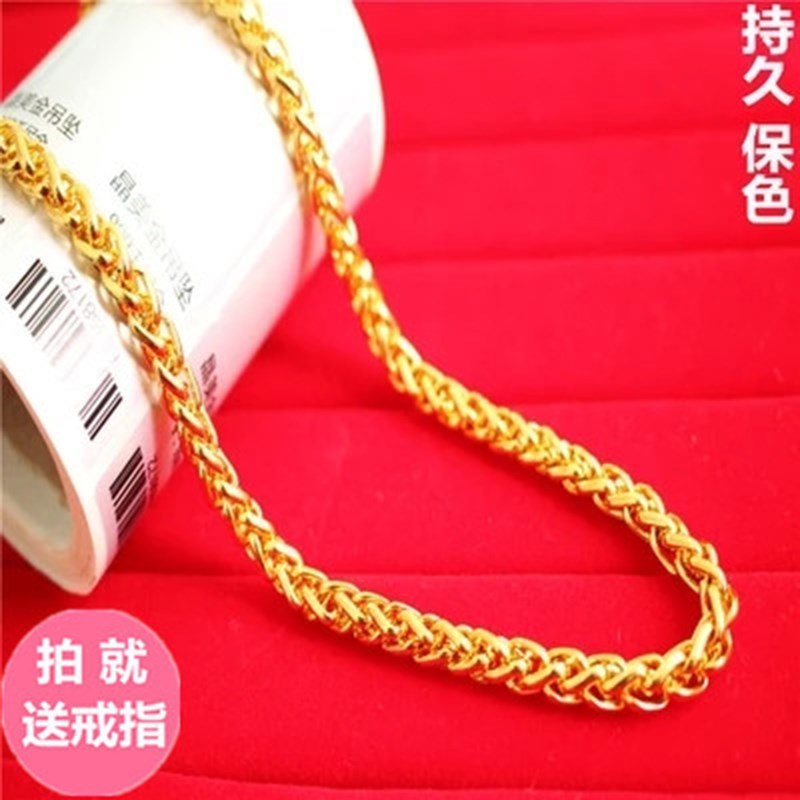 金链红红网假项链子网假粗金大演出超夸张链子土豪道具大金表演小