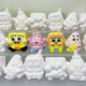 儿童手工3D小号派大星海绵宝宝石膏娃娃白胚涂色DIY创意涂鸦摆件