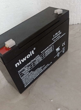 niwoit蓄电池3-FM-10 6V10AH/20HR小孩子儿童玩具车 车位锁电瓶