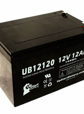 UPSTART BATTERY蓄电池 UB12120 12V12AH 144WH 免维护铅酸电池