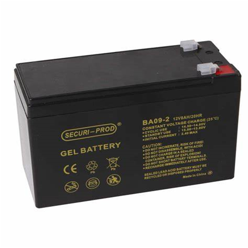 SECURI-PROD蓄电池 BA09-2 12V8AH/20HR 免维护可充电电池