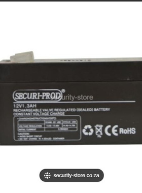 SECURI-PROD蓄电池 12V1.3AH 免维护可充电铅酸电池