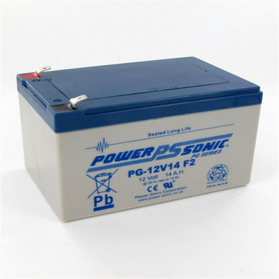 POWERSONIC 蓄电池 PG-12V14 F2 12 Volt 14AH PS-12140 铅酸电池