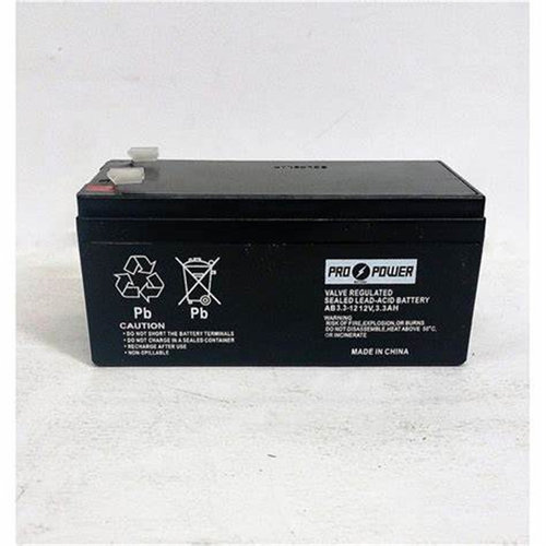PRO POWER蓄电池 AB3.3-12 12V3.3AH 免维护可充电电池