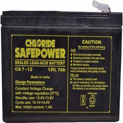 CHLORIDE SAFEPOWER蓄电池 CS7-12 12V7AH 免维护可充电电池