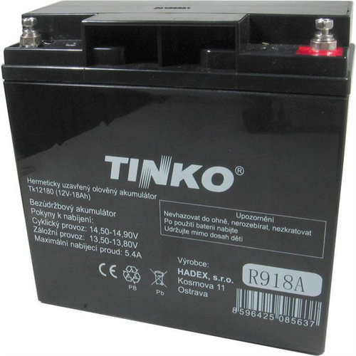 TINKO 蓄电池 TK12180 12V-18AH 免维护铅酸电池