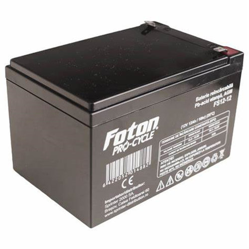 FOTON蓄电池 FS12-12 12V12AH/20HR/25°c 免维护铅酸电池