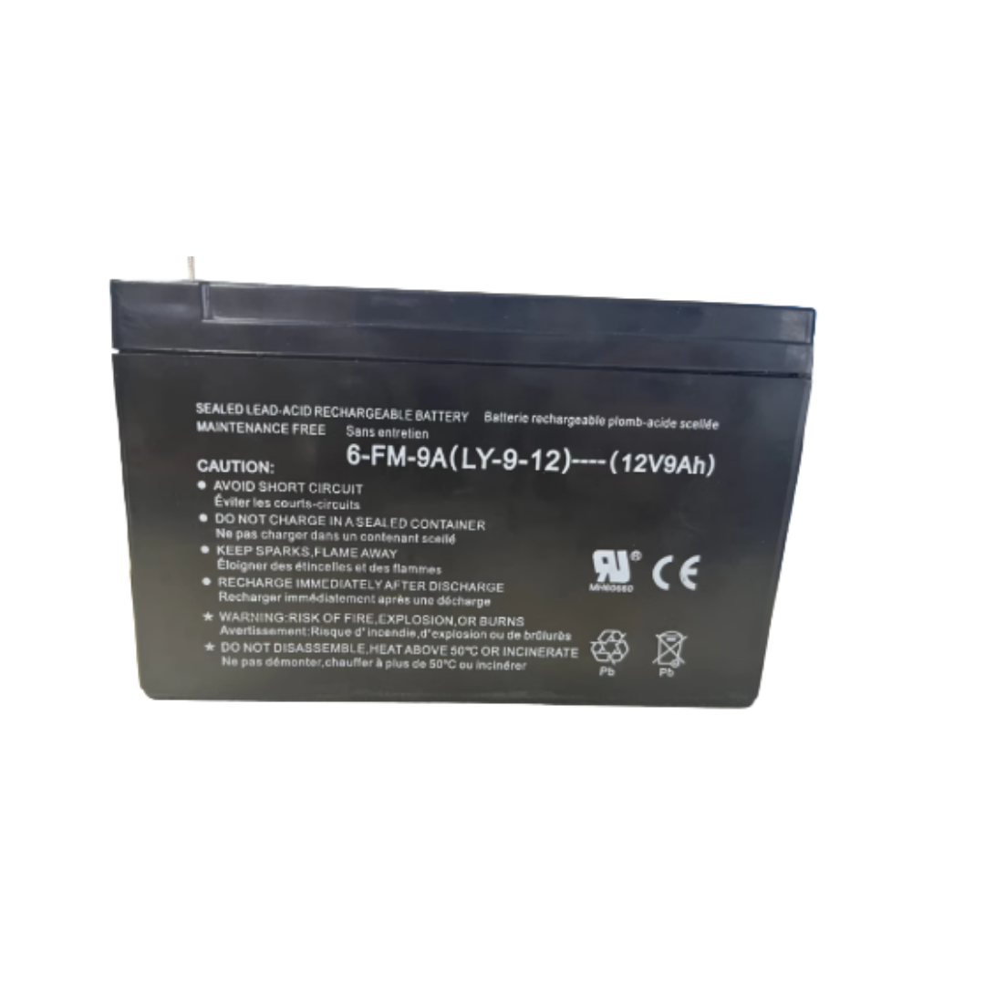 6-FM-9A LY9-12 12V9AH 消防器材UPS机器内置/照明监控