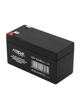 XTREME蓄电池 12V1.2AH免维护可充电铅酸电池
