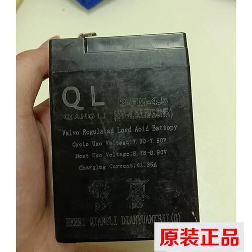 QL6v4.5ah童车蓄电池儿童电动车