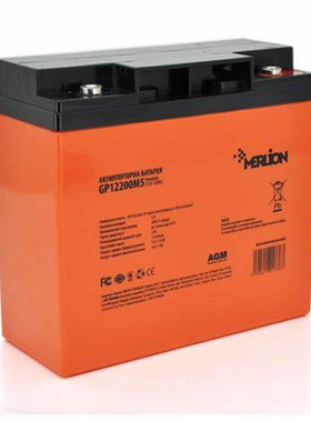 MRLION蓄电池 GP12200M5 12V-20AH 免维护铅酸电池