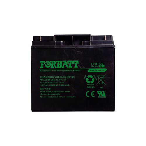 FORBATT 蓄电池 FB12-18G 12V 18AH GEL 免维护铅酸电池