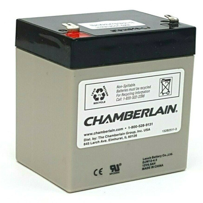 CHAMBERLAIN蓄电池 DJW12-4.5 12V4.5AH  免维护可充电电池