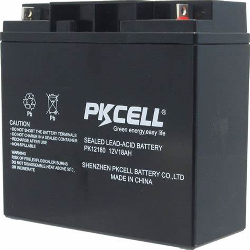 PKCELL蓄电池 PK12180 12V18AH 免维护铅酸电池