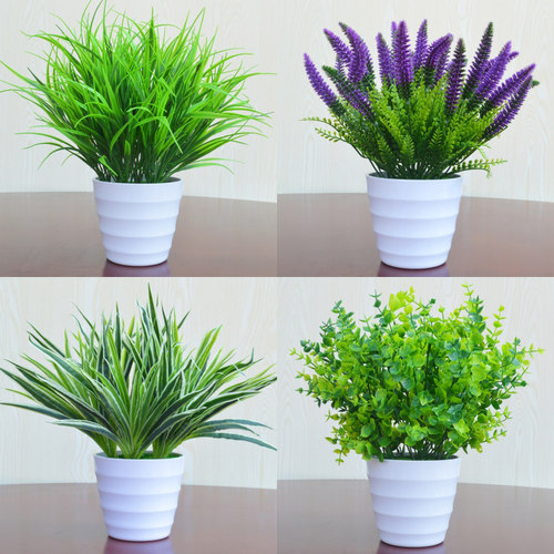仿真植物花假绿植假花小盆景花艺