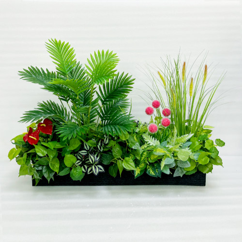 仿真假花假草塑料花绿植花箱