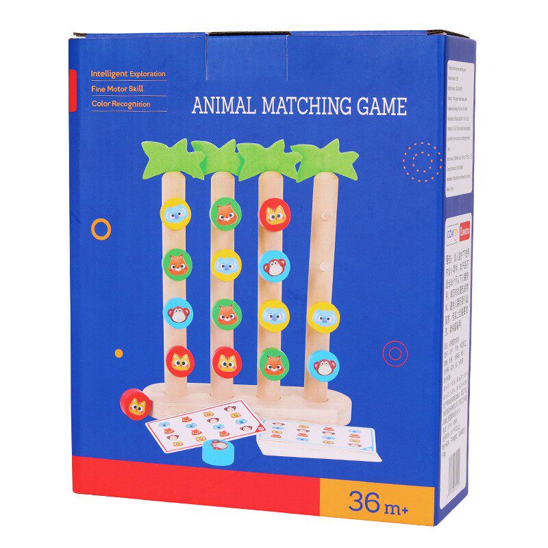 多功能儿童益智几何形状拼板3-6岁宝宝认知早教木质配对数字积木A