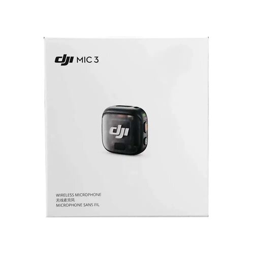 大疆 DJI Mic 3 原厂无线蓝牙降噪麦克风发射器磁铁领夹