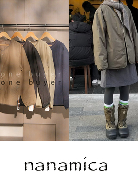 现货 Nanamica 25秋冬 经典薄款棉服内胆羽绒外套 双面穿