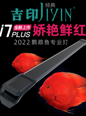 吉印鹦鹉鱼专业灯血鹦鹉专用增色灯led防水三基色RGB发红色增艳灯