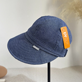 2026春夏新品 日本UV防晒帽显脸小可折叠渔夫帽出游帽子大头围可戴