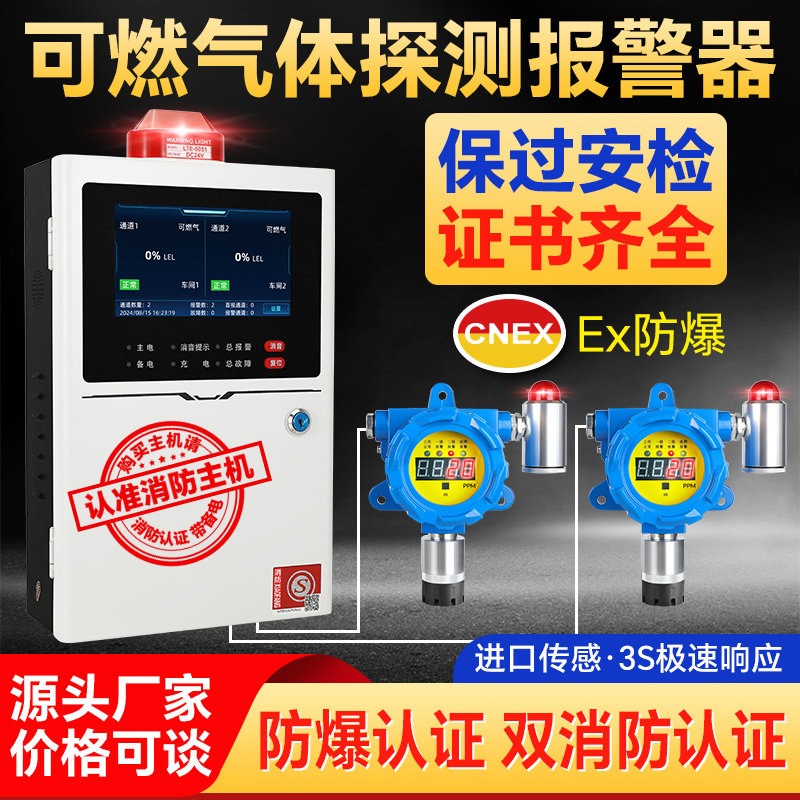 工业防爆可燃气体报警探测器图片