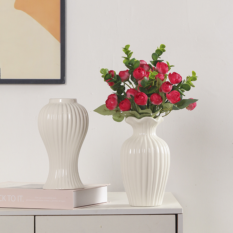 陶瓷花瓶摆件客厅插花家居装饰