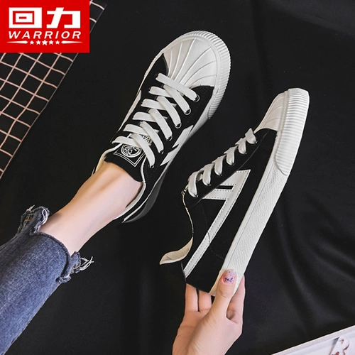Warrior, обувь, тканевые зимние универсальные кроссовки, коллекция 2021, в корейском стиле