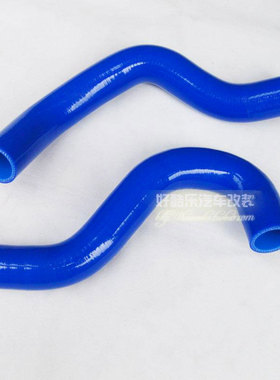 现货长安铃木天语SUZUKI SX4汽车改装耐高温高压蓝色硅胶水管