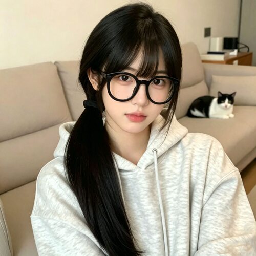 黑框眼镜大框粗框圆框显脸小韩版潮流近视度数装饰平光镜护眼男