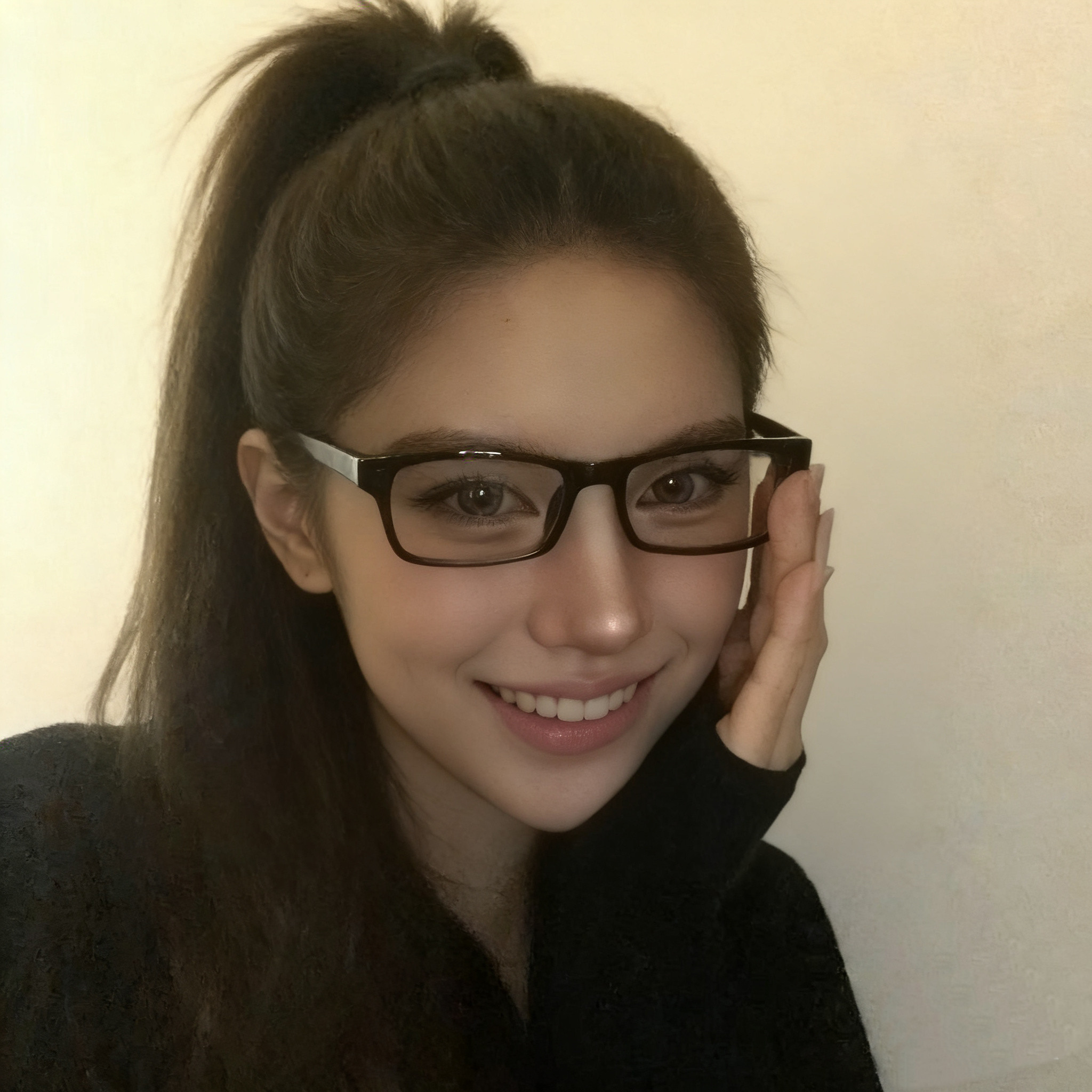 复古黑框素颜神器方框遮脸眼镜防蓝光可配度数近视平光镜方圆脸女,ZIPPO/瑞士军刀/眼镜,防蓝光镜,淘宝优惠券,粉丝福利购,淘宝优惠卷