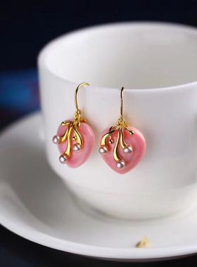 太太的珠宝   女皇贝耳环  耳钉