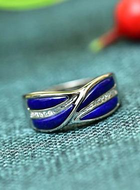 太太的珠宝青金石戒指工艺精湛