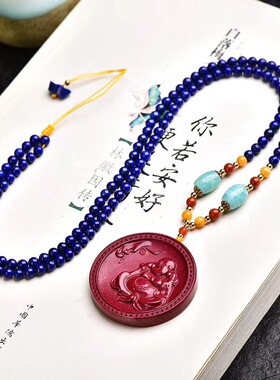 南红珠宝天河石毛衣链