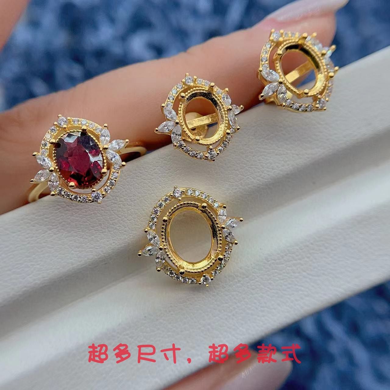 S925银托工厂套装S925银百搭多款