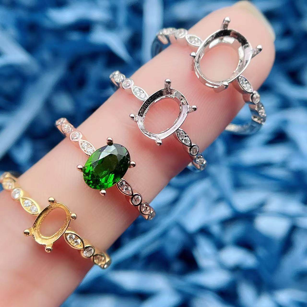 s925戒指托超五千款式复购率高