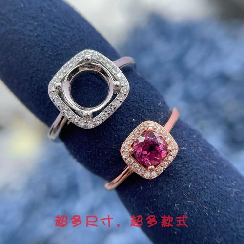 s925银托工厂圆形多尺寸小方包款