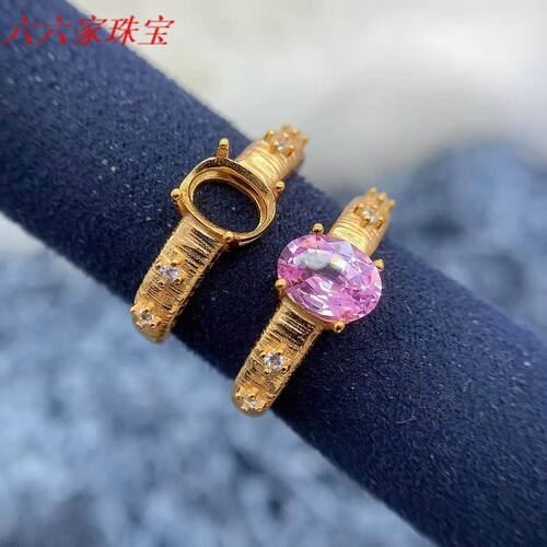 s925银托工厂戒指空托款式多尺寸