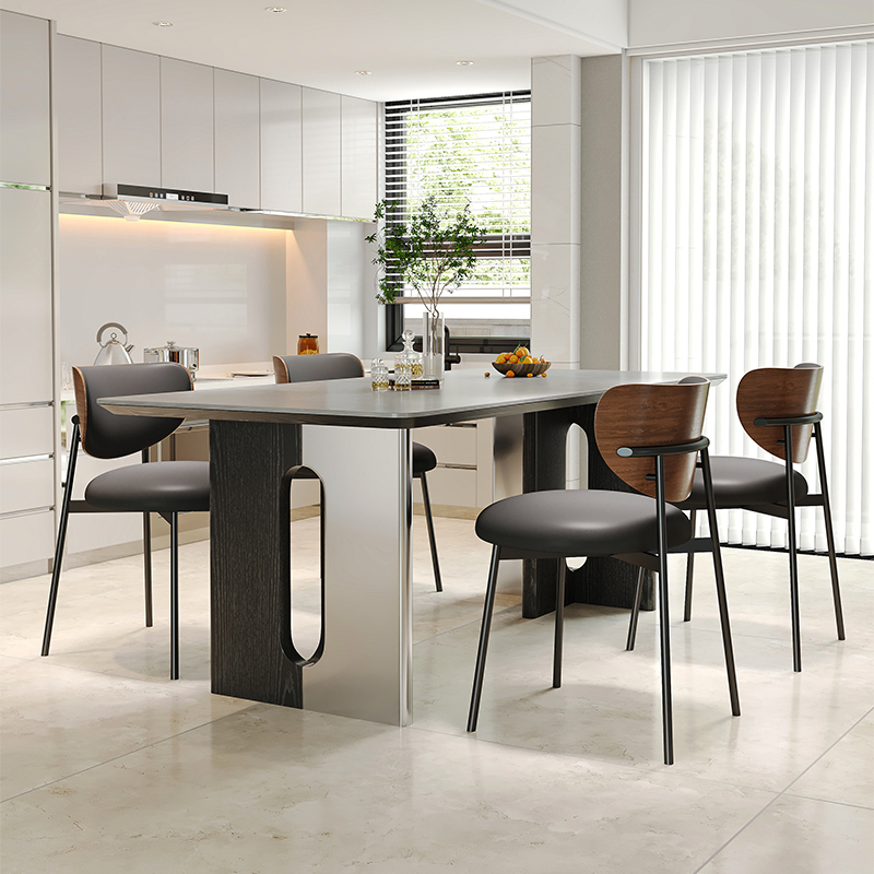 意式简约现代设计师复古怀旧餐桌