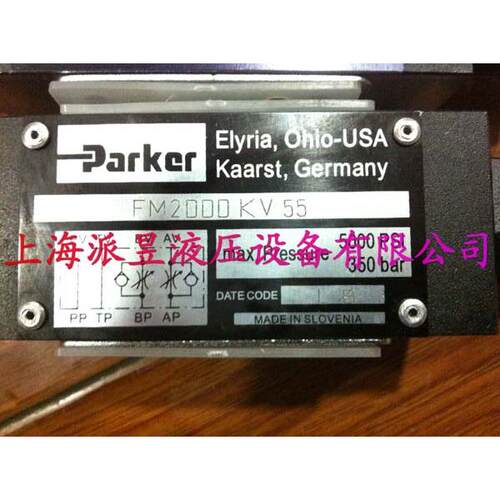 原装正品 FM2DDDKV55 美国派克Parker单向节流阀