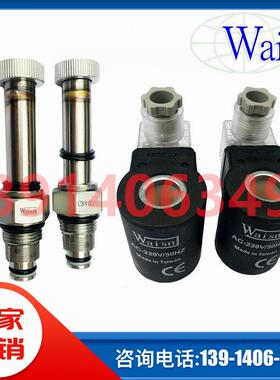 CSV-02-01 AC220V台湾崴盛WAISN插装阀电动止回阀CSV-08型号供应