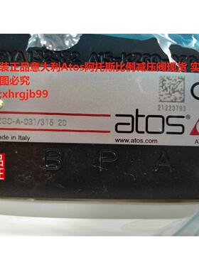 总原装意大利Atos阿托斯比例减压阀KZGO-A-031/315 20现货