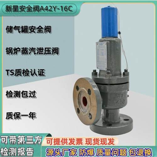 新星空气蒸汽锅炉弹簧防爆泄压阀