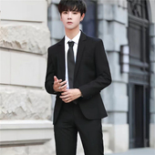 西服套装 单西 伴郎服新郎结婚职业销售小西装 男士 外套商务休闲正装