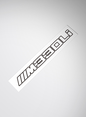 适用于BMW M330li decal sticker宝马330尾标车贴纸改装车贴花